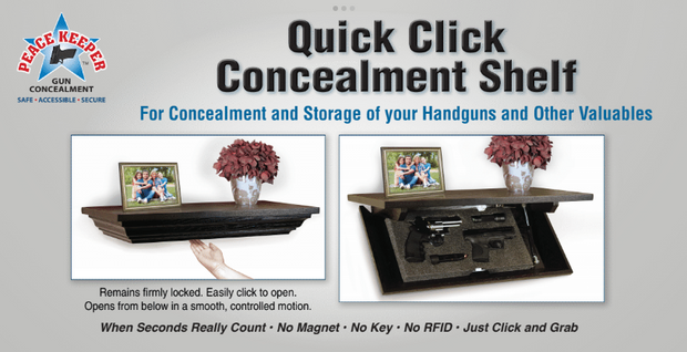 Quick Click 24" Concealment Shelf
