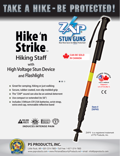 Zap Hike n' Strike - 950,000 Volts