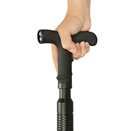 ZAP Covert Cane Extreme Voltage Concealed Stun Device with Flashlight